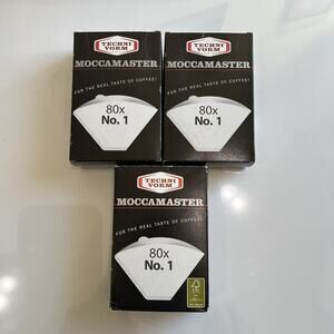 Bundle LOT OF 3 Boxes 220 Technivorm #1 Coffee Filters for Cup-One Brewer RARE